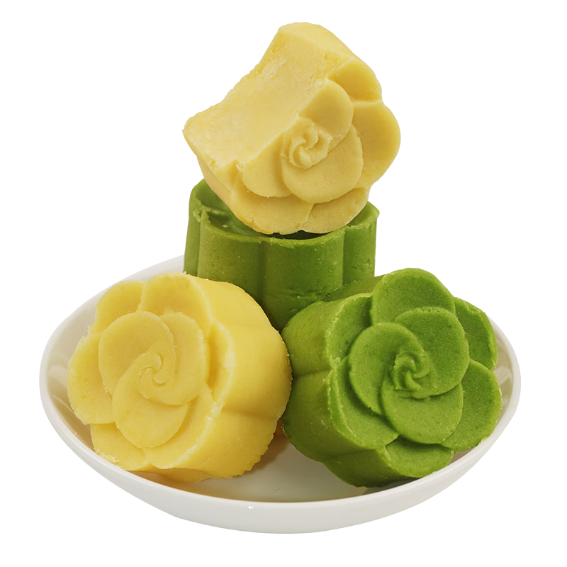 好拾味 绿豆糕绿豆抹茶*1粒+原味*2粒(散装) 糕点点心 网红办公室零食美食小吃下午茶糕点