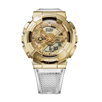 卡西欧(CASIO)G-SHOCK 冰川金系列 时尚男表运动防水手表 GM-110SG-9APR