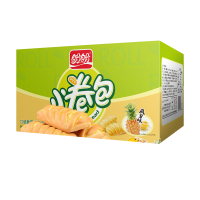 盼盼小卷包凤梨味1050g*1箱面包糕点整箱早餐包手撕休闲儿童零食