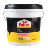 百得(Pattex)环保白胶 绷带专用白乳胶 嵌缝纸带 耐霉快干牛皮纸胶水粘接力强 白胶绷带专用版PXWG10T-10k