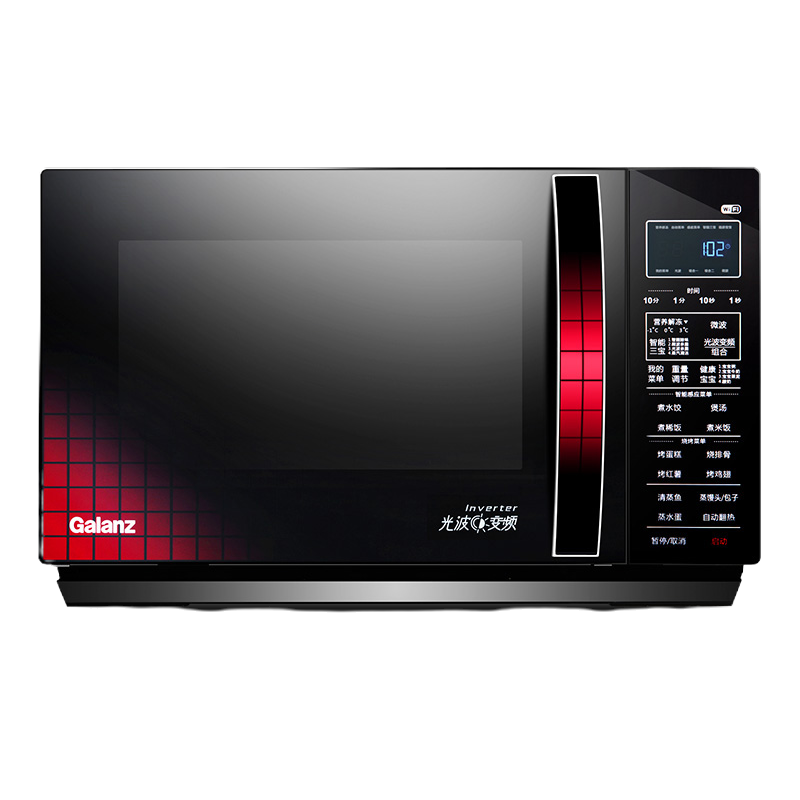 格兰仕(Galanz)变频不锈钢微波炉蒸烤箱智能一体光波家用 G80F25YaSLVIIN-C2(B1)