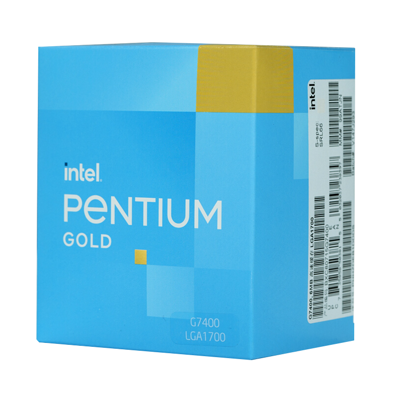 英特尔(Intel) 13代 CPU处理器 台式机 原盒 13代 i3-13100F[4核8线程]