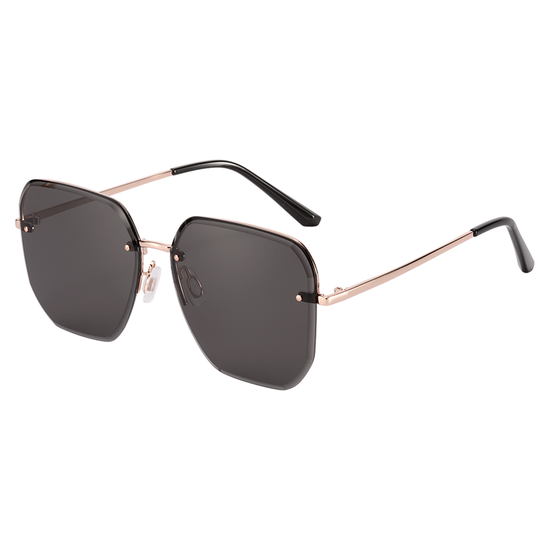 zippo 防紫外线墨镜女 偏光大框潮流太阳镜 高级感开车驾驶镜7139