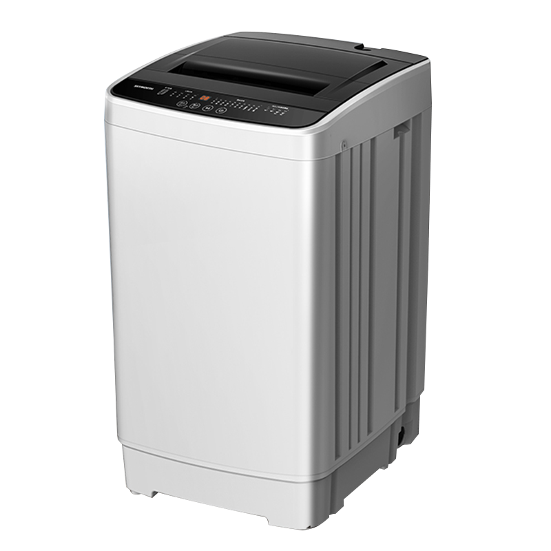 创维10公斤洗衣机全自动波轮 容量 家用租房 老人专用桶自洁桶风干 T100F_淡雅银