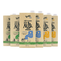 纽仕兰纯牛奶A2β酪蛋白全脂纯牛奶澳洲原罐进口1L*6盒大瓶家庭装