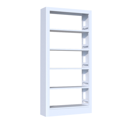 正斌钢制置物架图书馆单双面书店阅览室货架档案架资料架单面一列一