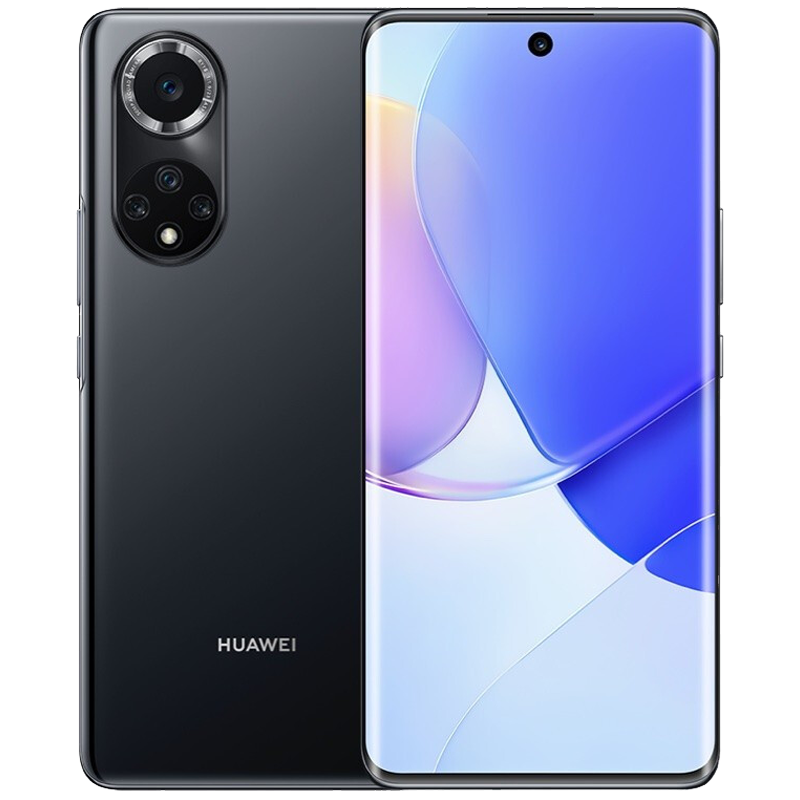华为/HUAWEI nova 9 8GB+256GB 亮黑色(原装不含充电器) 7.77mm纤薄轻盈机身 后置5000万超感知镜头 多机位助力Vlog拍摄 移动联通电信全网通手机