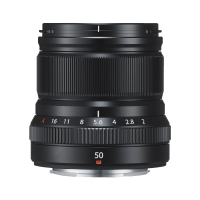 Fujifilm/富士龙镜头XF50mm F2R WR 银色 富士50定焦镜头 富士XF卡口 46mm口径