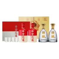 舍得 舍之道礼盒50度500ml*2瓶&今世 缘对开礼盒42度500ml*2瓶