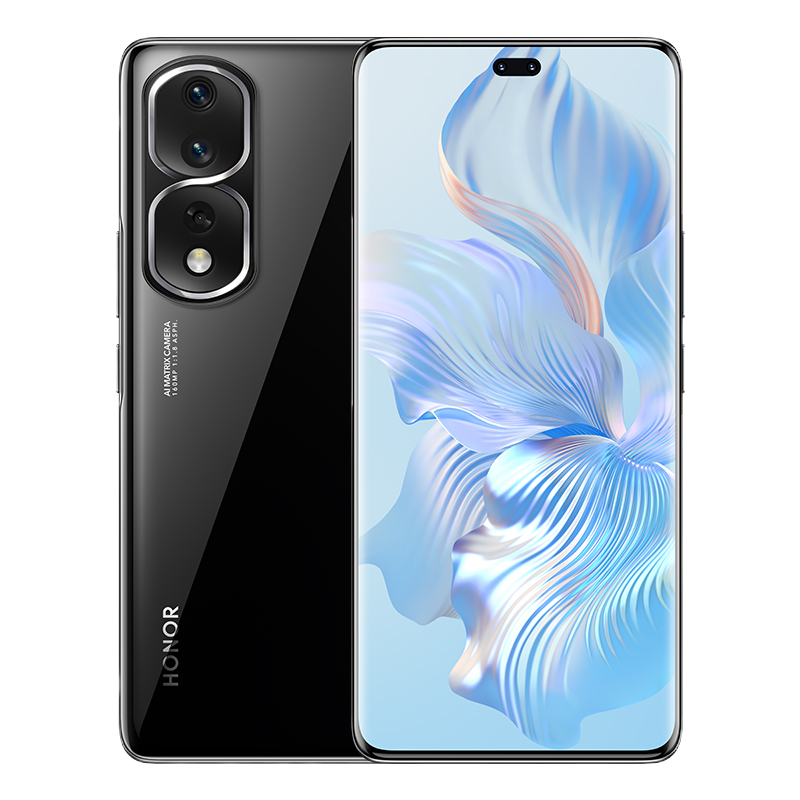 荣耀80Pro 12GB+512GB 亮黑色 1.6亿超清主摄 AI Vlog视频大师 4800mAh长续航 66W超级快充 高通骁龙8+旗舰芯片 1.5K视网膜级护眼曲面屏