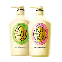 资生堂可悠然/KUYURA 美肌沐浴露碧野悠悠550ml+欣怡幽香550ml日本原装进口 滋润肌肤 清洁保湿