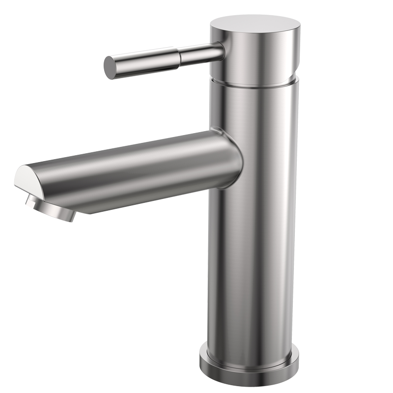 Micoe/四季沐歌卫浴龙头精铜不锈钢单把单孔洗脸盆面盆冷热水龙头台盆龙头 陶瓷片阀芯