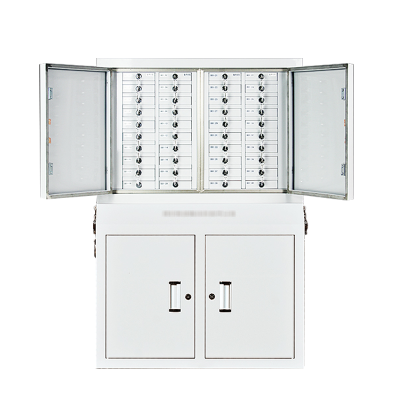 正斌考场会议室专用手机柜电子产品存放柜寄存柜带锁组合款40格