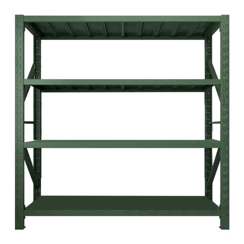 正斌铁锹镐农具摆放架安保器材存放架军绿色拆装盾牌货架2米长存放架