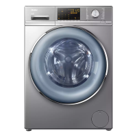 海尔超薄滚筒洗衣机8公斤变频一级能效超薄417mm 高温烫烫净 双喷淋全自动家用小户型嵌入式