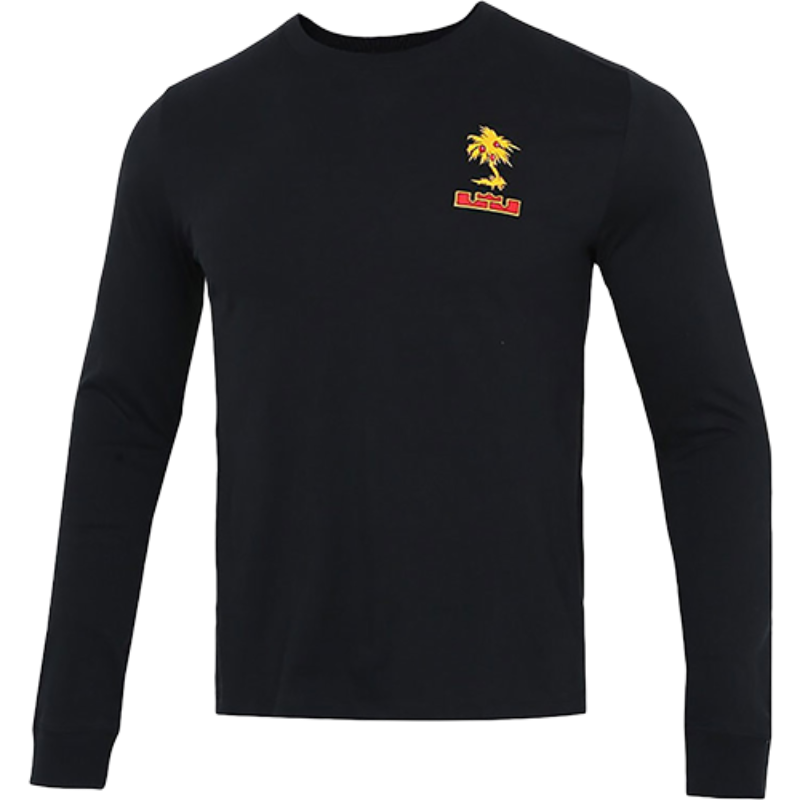 Nike耐克男装T恤2022春秋新款詹姆斯休闲运动跑步长袖DN2906-010