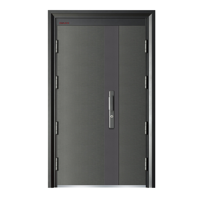 浙江防盗门厂家安全入户门锌合金航空铝箔填充大见光尺寸