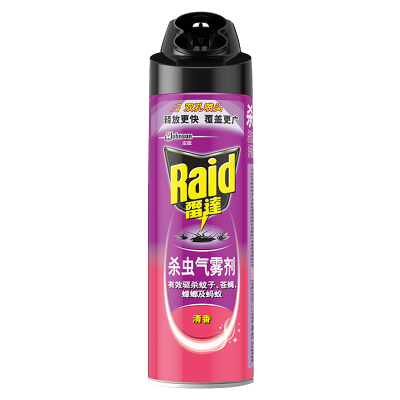 雷达杀虫气雾剂550ml 清香新香型强力灭杀蟑螂苍蝇蚊子蚂蚁杀虫剂