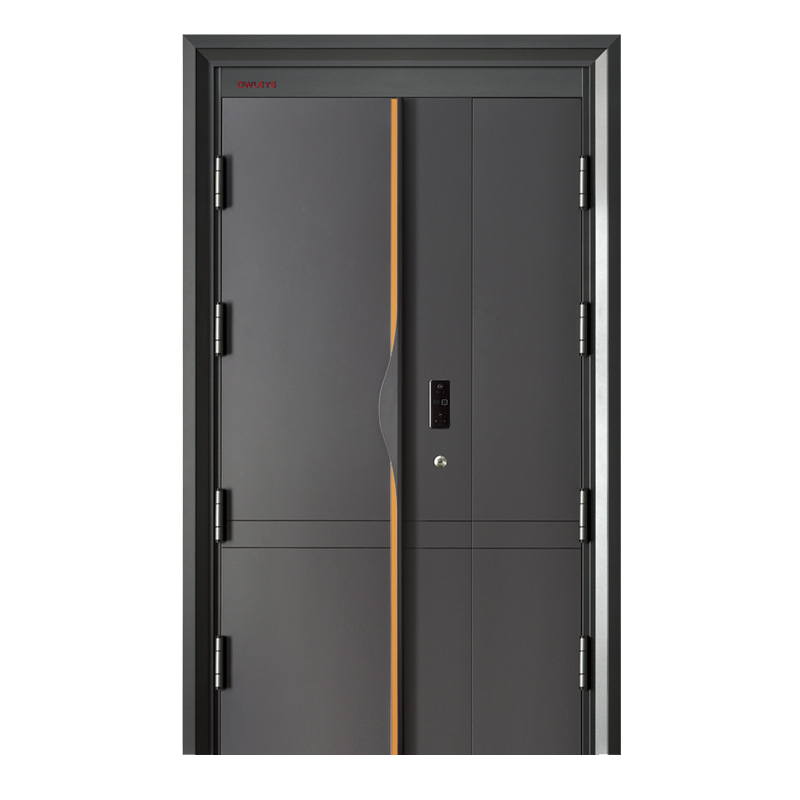 浙江防盗门厂家十公分安全门子母门甲级防盗门内置人脸识别指纹锁