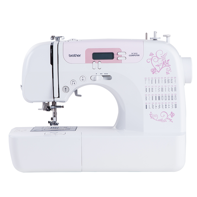 日本兄弟缝纫机BC800电子全自动家用机台式电动多功能锁边 吃厚网红套餐