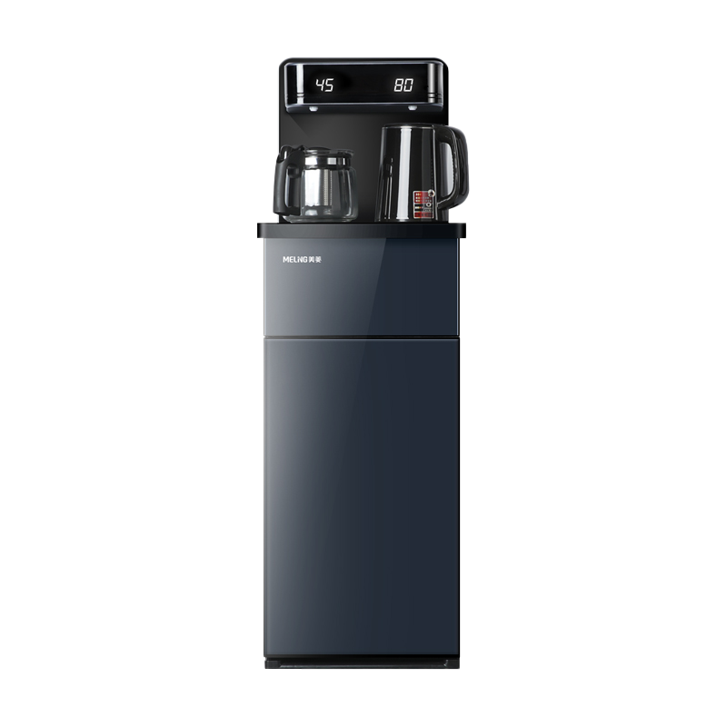 美菱茶吧机MY-YT907温热两用智能遥控大屏双显独立双出水饮水机