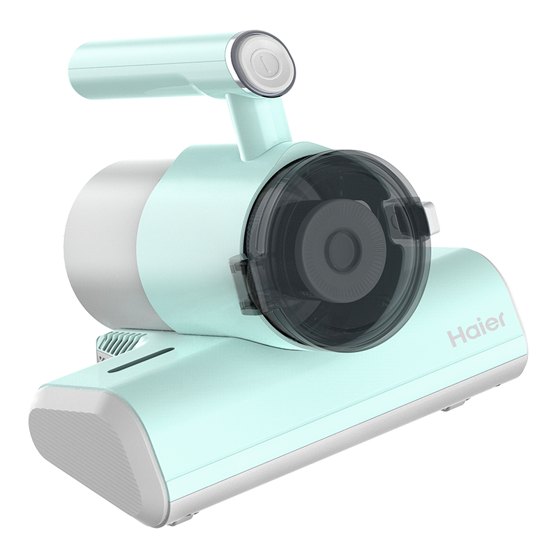 海尔(Haier)除螨仪家用床上除螨吸尘器 小型手持式紫外线杀菌除螨虫机 热风除湿强力双拍打HZ-C740G