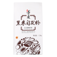 上一道 黑米小麦自发粉 烘焙原料 1250g 含小麦膳食纤维 馒头包子烙饼用