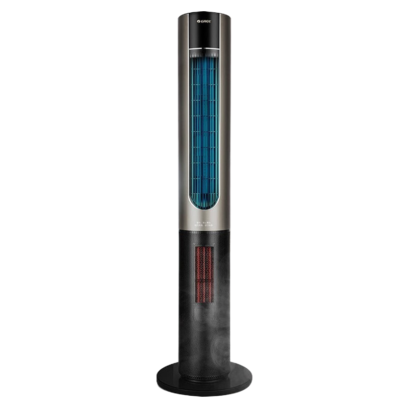 格力(GREE)电风扇冷暖两用家用塔扇卧室客厅无叶风扇落地扇15h定时WIFI智控等离子变频风扇 FL-1001RBag