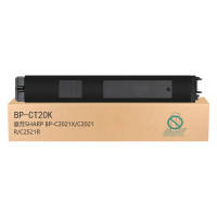 京贤BP-CT20K黑色粉盒适用夏普SHARP BP-C2021X/C2021R/C2521R