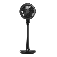 艾美特(Airmate))空气循环扇家用变频电风扇负离子净化智能风扇家居用可伸缩遥控落地扇黑色FA23-RDI92