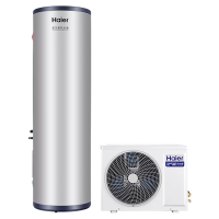 海尔(Haier)空气能热水器200升大水量家用双源速热变频节能健康除菌WIFI操作纯热泵60℃一级能效