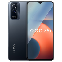 vivo iQOO Z5x 8GB+256GB 透镜黑 天玑900高性能芯 5000mAh大电池 120Hz高刷屏 双模5G全网通手机