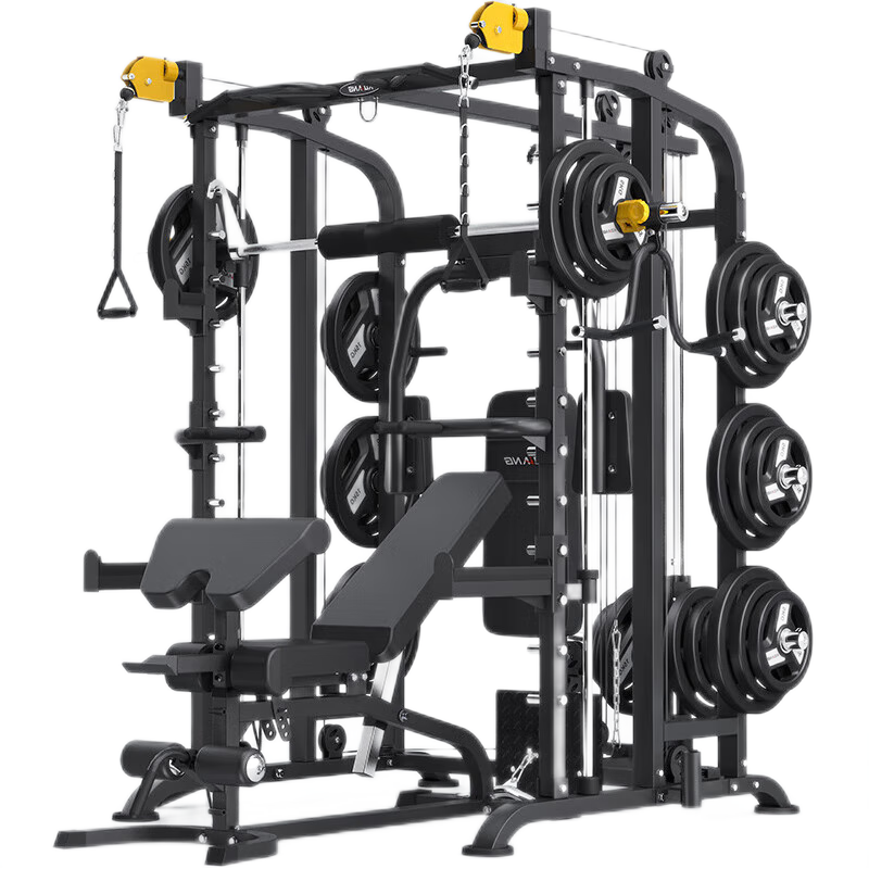 康强史密斯机BK509移动飞鸟综合训练器健身器材龙门架举重深蹲 尊享版