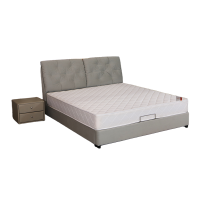 好风景家居轻奢科技布现代简约主卧触感柔软 透气性好 防刮耐磨实木升级超主卧大床