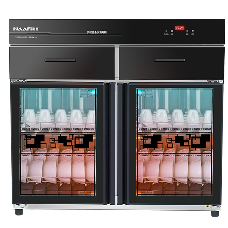 耐惠茶水消毒柜商用酒店饭店餐饮大理石台式碗柜茶水消毒柜