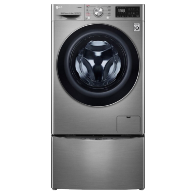 5kg母婴分类洗滚筒波轮二合一 双擎洗衣机 蒸汽除菌变频直驱 碳晶银色