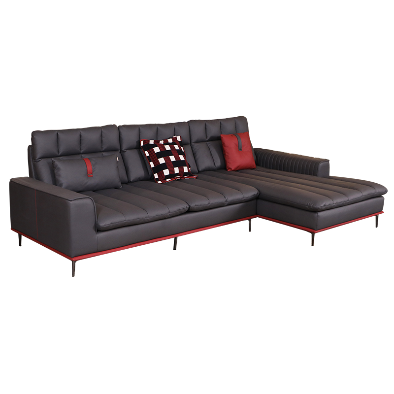 好风景家居18N1323布艺沙发 科技布面料 现代简约客厅L型沙发 高密度回弹海绵 环保材质