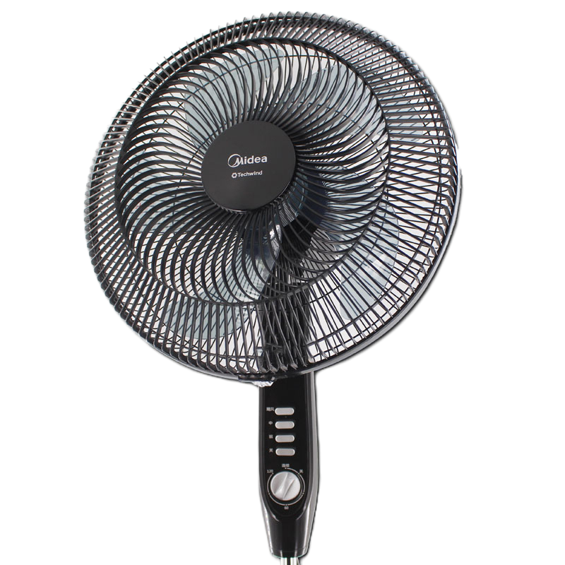 美的(Midea)电风扇 FSA40YD 五叶落地扇立式电风扇 家用机械式摇头 广角送风 三档风速定时功能 节能电风扇