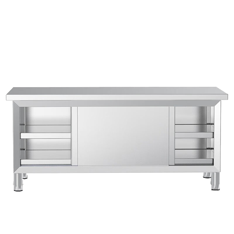 乐创(lecon) 商用单通工作台 201 不锈钢打荷工作台 1500*800 LC-J-DT1508