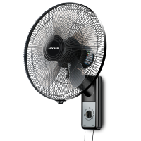 奥克斯壁扇电风扇家用电风扇餐厅挂壁电风扇强劲风力壁扇客厅风扇 18寸铝叶遥控款