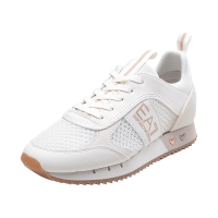 EMPORIO ARMANI EA7 阿玛尼 男女同款PU/织物网眼系带休闲运动鞋 X8X027 XK050