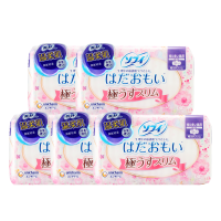 苏菲日用卫生巾260mm*5包组合装温柔肌敏感超薄纤巧量多日用防漏姨妈巾原装进口