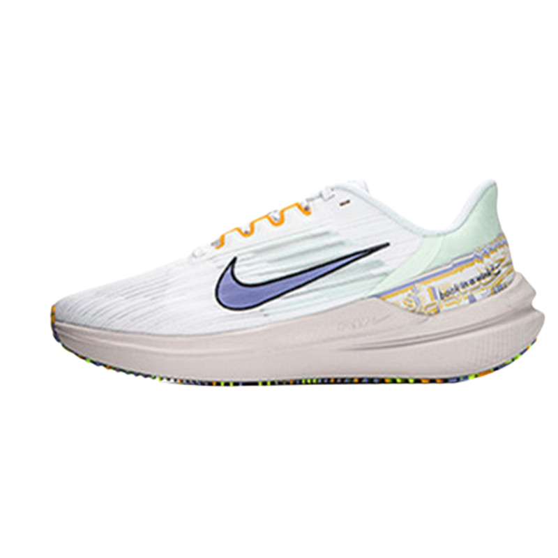Nike耐克女鞋AIR WINFLO 9 PRM网面耐磨减震透气跑步鞋DR8802-100