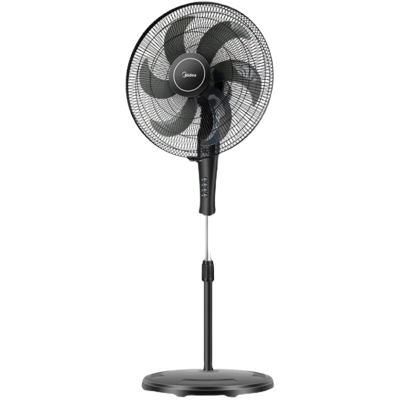 美的(Midea)落地电风扇FS45-22N家用强力18吋电扇大风力落地扇可升降 18寸 机械六叶 无定时 大风力