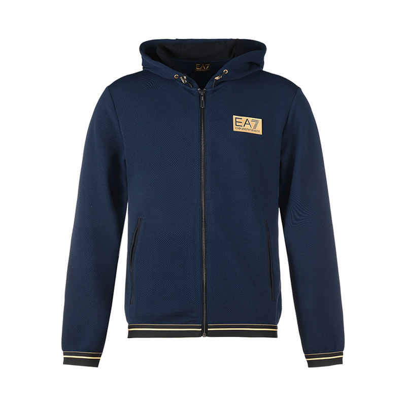 阿玛尼 EMPORIO ARMANI EA7 男士连帽拉链卫衣开衫运动衫夹克外套6LPM33 PJG1Z