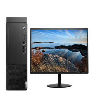 联想(Lenovo)启天M43J 商用台式机电脑 i3-10105/8G/512G/无光驱/集成/21.5英寸屏