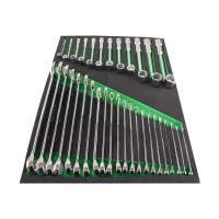长鹿 34件两用、铣口扳手托组 34pcs 套