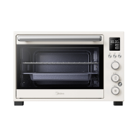 美的(Midea)多功能电烤箱上下独立控 搪瓷内胆 YU见烤箱PT4012W二代 [驭温大师]智能互联