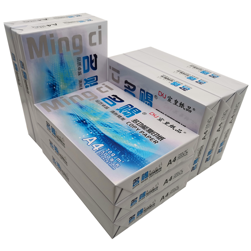 宣皇 名赐学生办公木浆草稿绘画白纸A3纸500张/包耐撕扯不易卡纸颜色洁白 名赐A3 80G 4包/箱