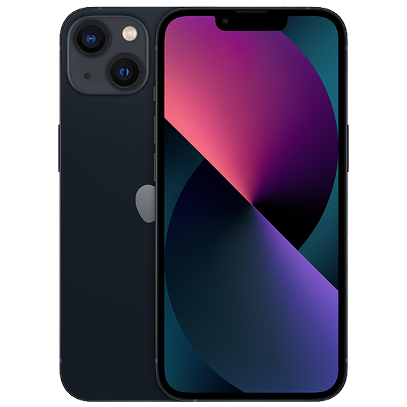 [赠壳膜套装 单独配]Apple iPhone13 256G 午夜色 5G全网通手机